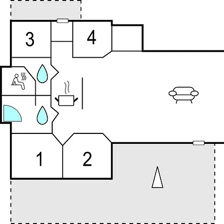 Four-bedroom Holiday In 別荘